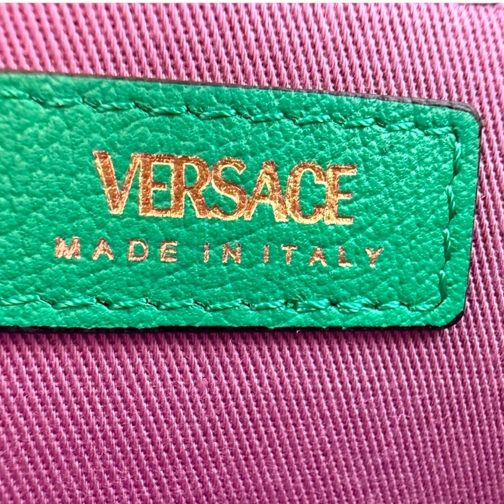 ❌SOLD❌Versace La Medusa Green Disco Round Camera Bag - NWT - Picture 6 of 12